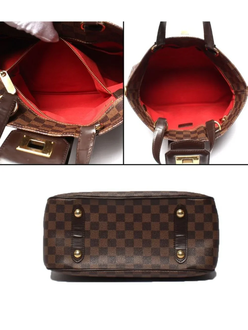 Louis Vuitton 2-Way Shoulder Bag Cabas Rosebery Damier